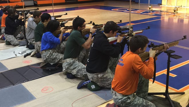 A five-week rifle competition among the JROTC programs in Cape Coral left students from Oasis High School on top.