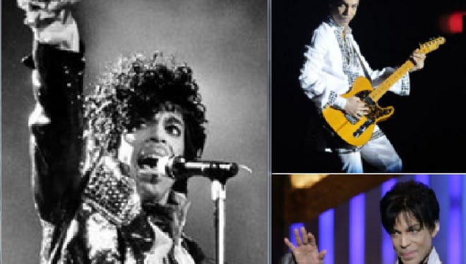 Prince through the years.