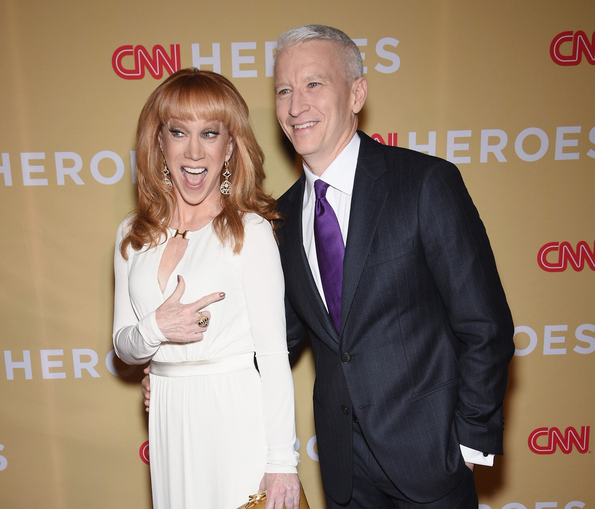 Kathy Griffin, who has hosted CNN's live New Year's Eve show with Anderson Cooper since 2007, will no longer be part of the show after posing with a fake severed Donald Trump head.