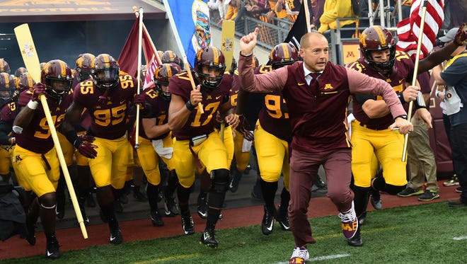 First-year Minnesota coach P.J. Fleck has urged Gophers fans to be patience with the rebuilding process.