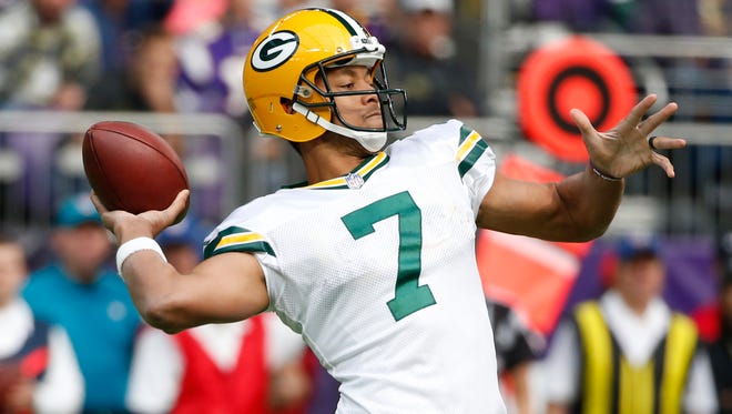 Brett Hundley will get his chance to lead the Green Bay Packers in Aaron Rodgers' absence.