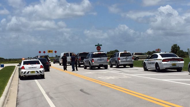 Palm Bay Police along with personnel from the Brevard County Sheriff's Office are on scene after a shooting left one person injured in the area of Emerson Drive and St. John's Heritage Parkway in Palm Bay on Sunday.