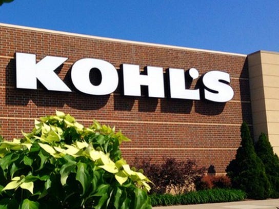 Kohl's department store sign