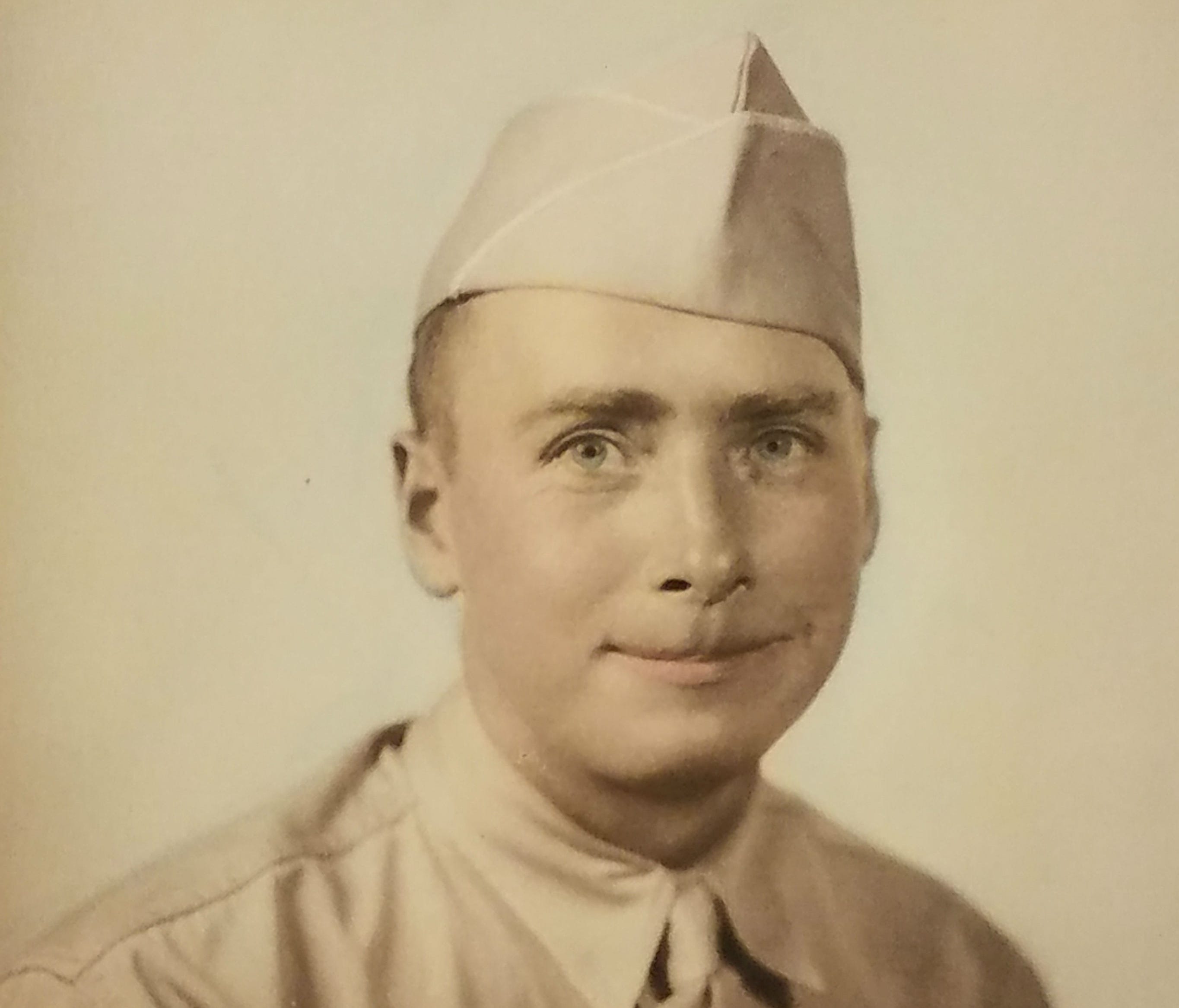A photo of Bernard McNamara, whose Purple Heart was found in Rockland County.