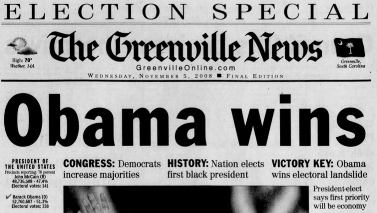 Barack Obama Makes History In 2008 Presidential Election