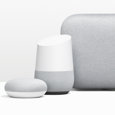 Google Home lineup of smart speakers