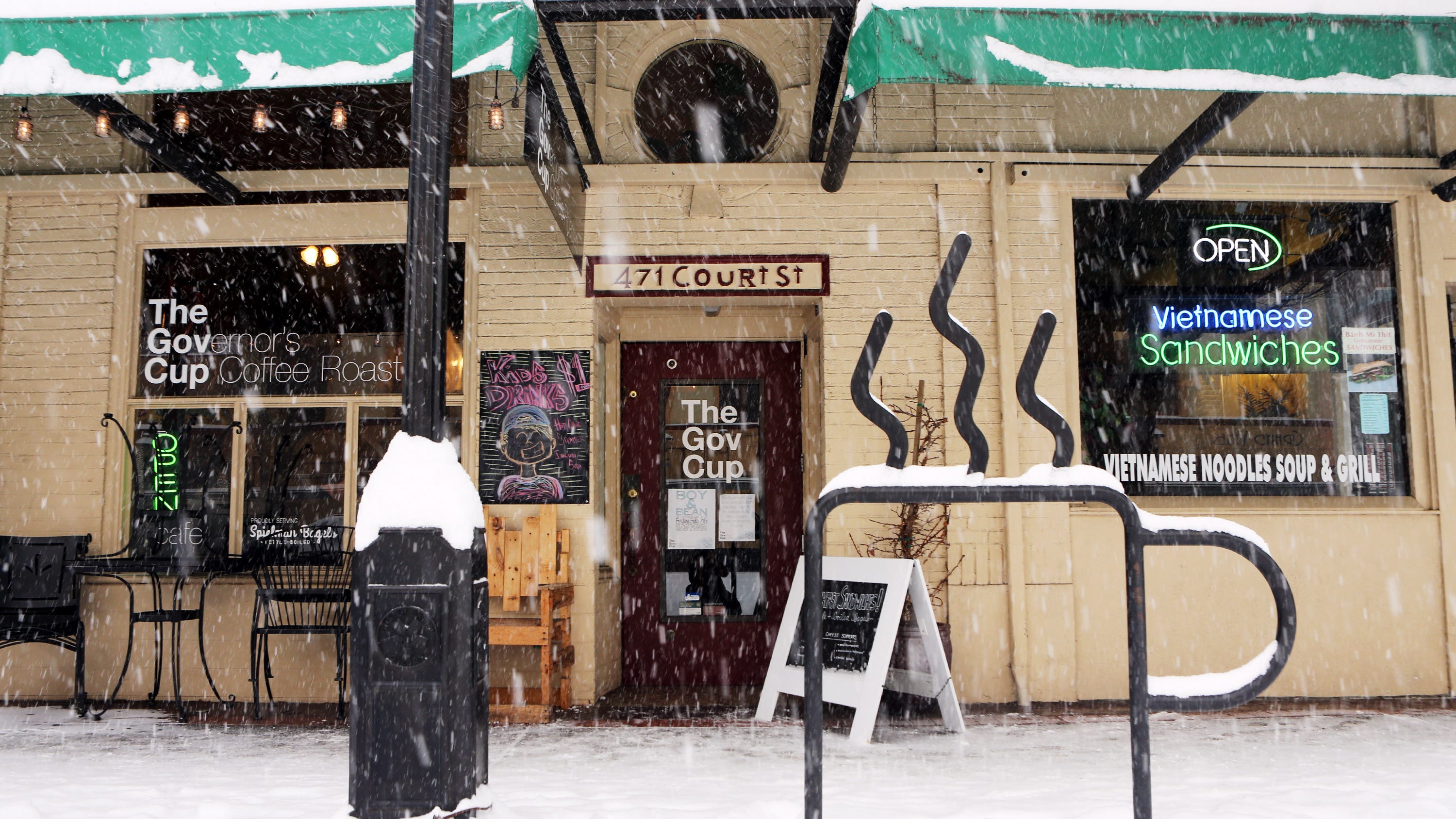 The Governor's Cup in downtown Salem.