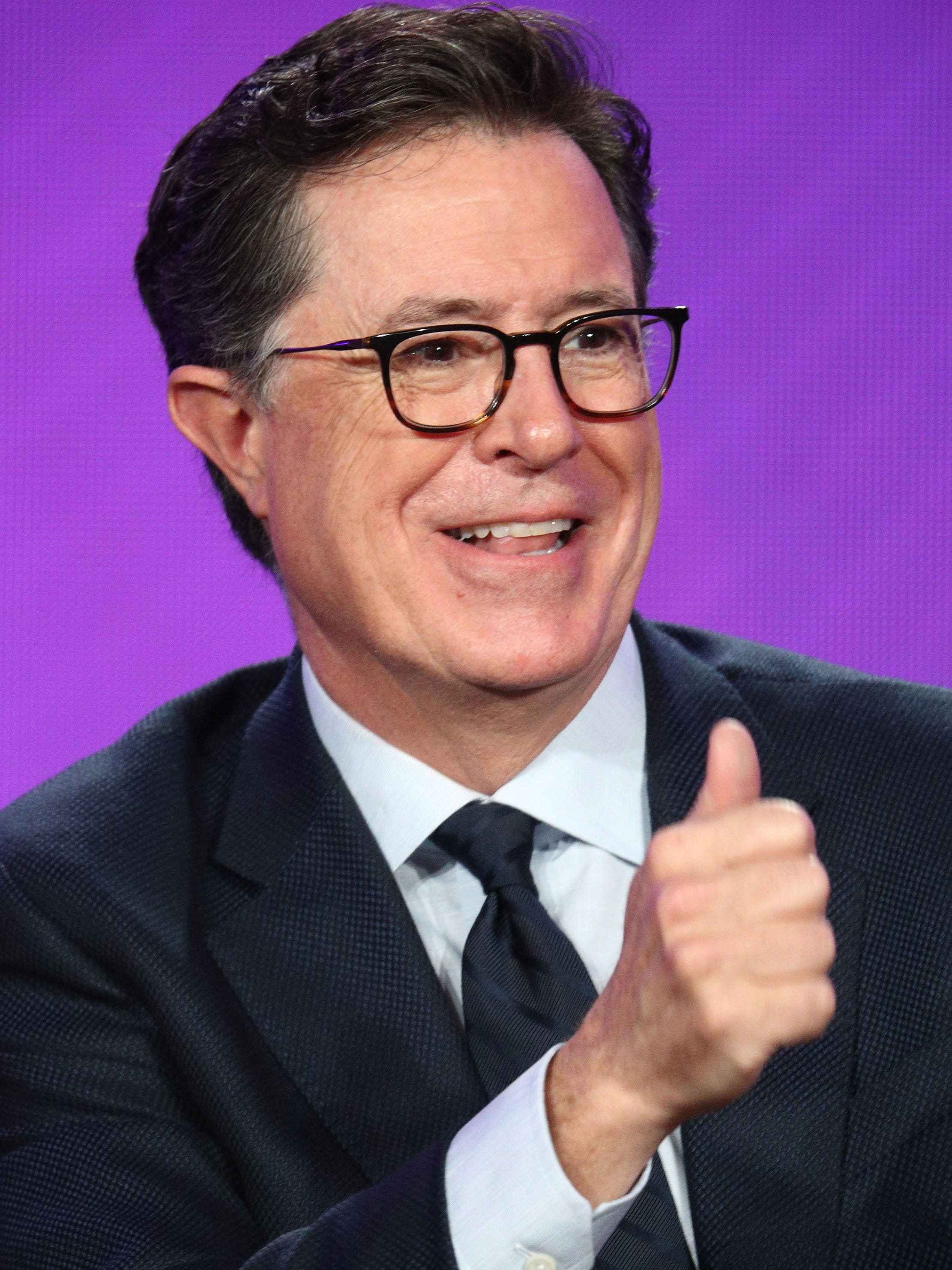 Stephen Colbert skewers Trump in Showtime cartoon series