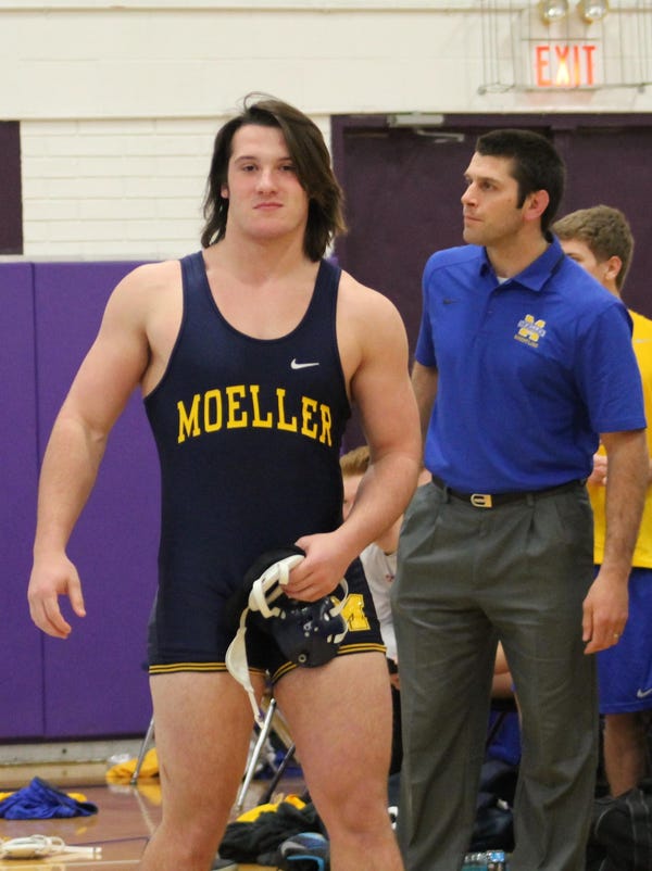 Moeller returns deep wrestling team