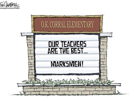 Arming teachers