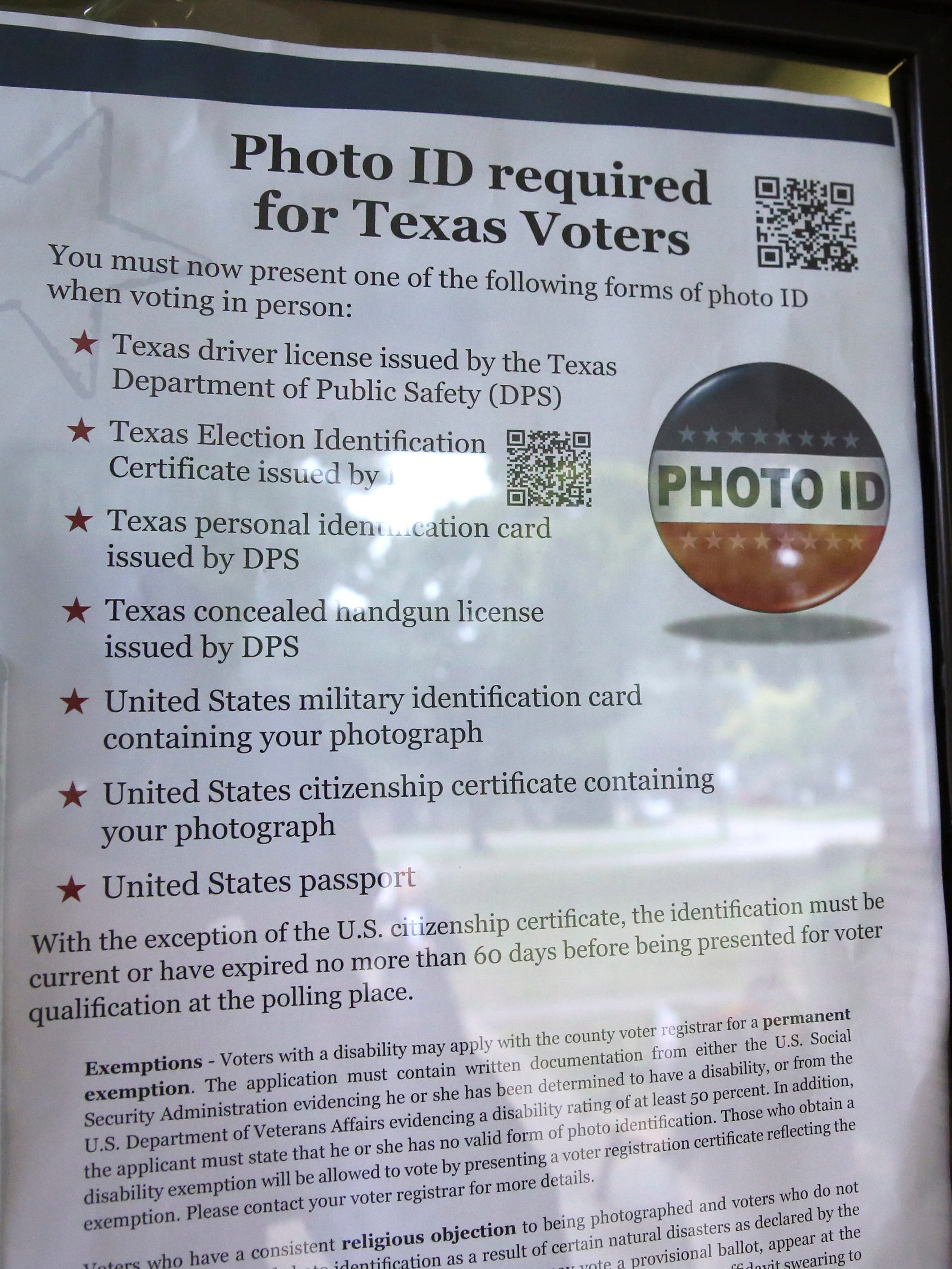 Supreme Court Rules Texas Can Enforce Voter Id Law