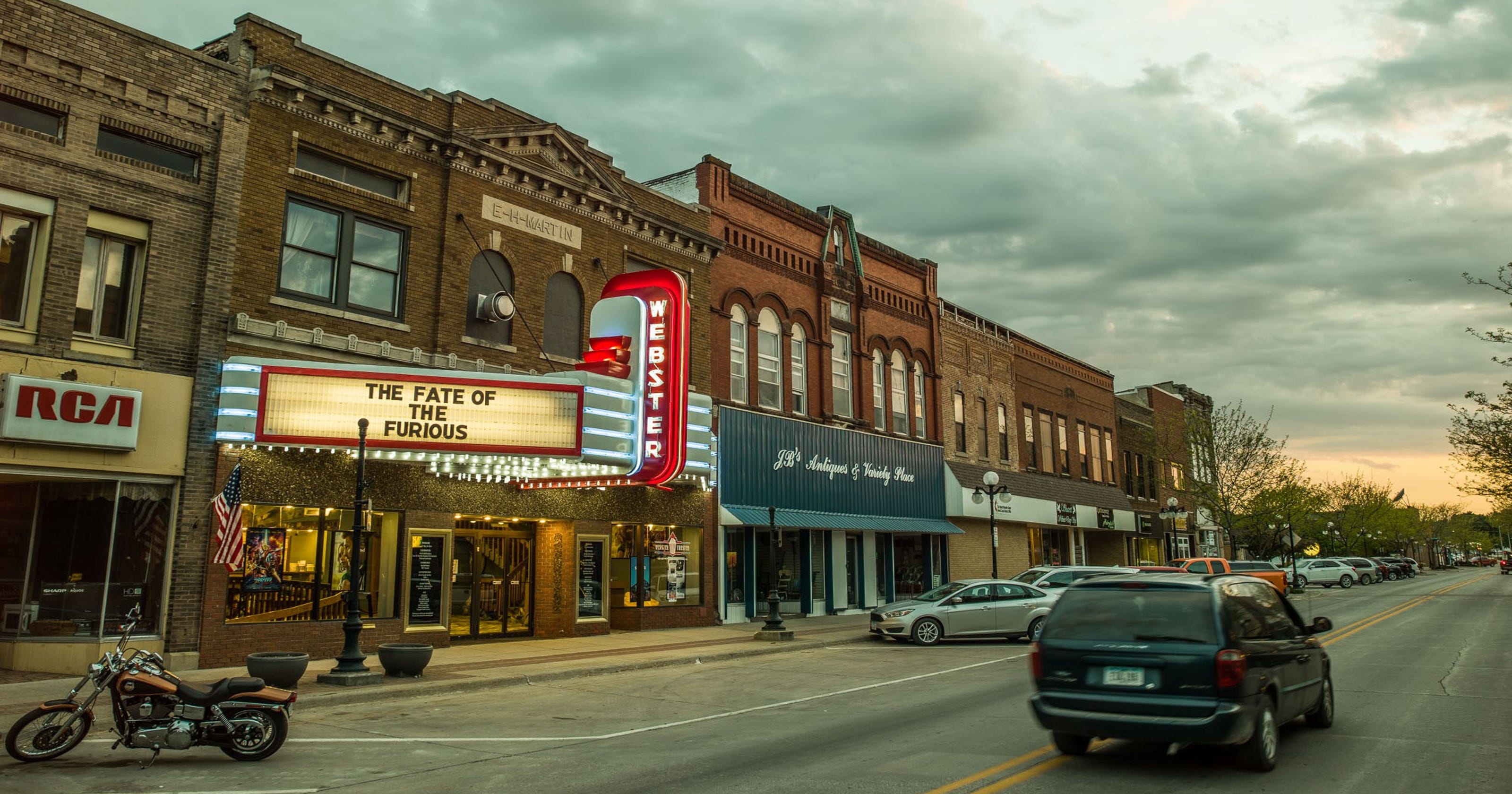 Twitter founder Webster City residents 'phenomenally brave'