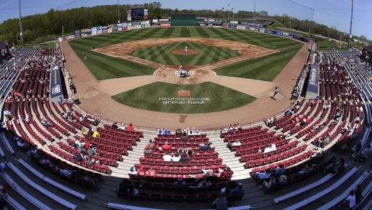 Neuroscience Group Field at Fox Cities Stadium in Grand Chute is the site of this year's WIAA state baseball tournament.