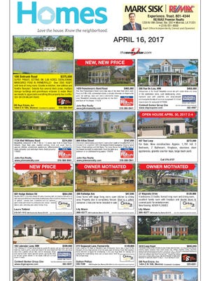 Homes section for April 23.