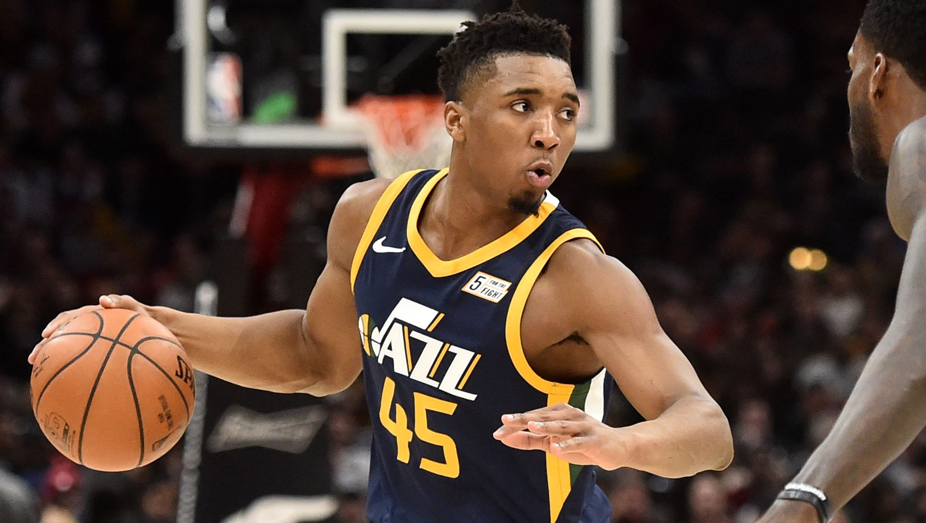 Donovan Mitchell is a Rookie of the Year finalist