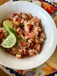 Ceviche from from Tacos San Miguel II in Cape Coral.