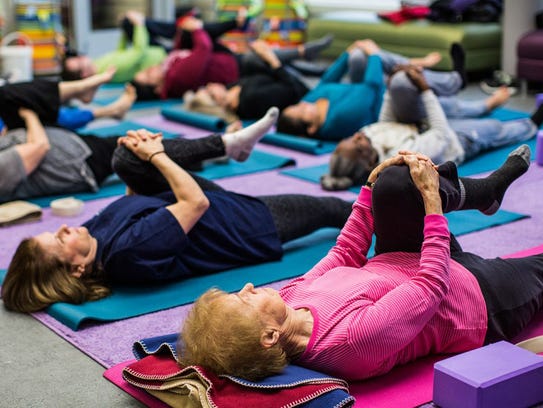 At age 89, Dean Stevens credits weekly yoga classes