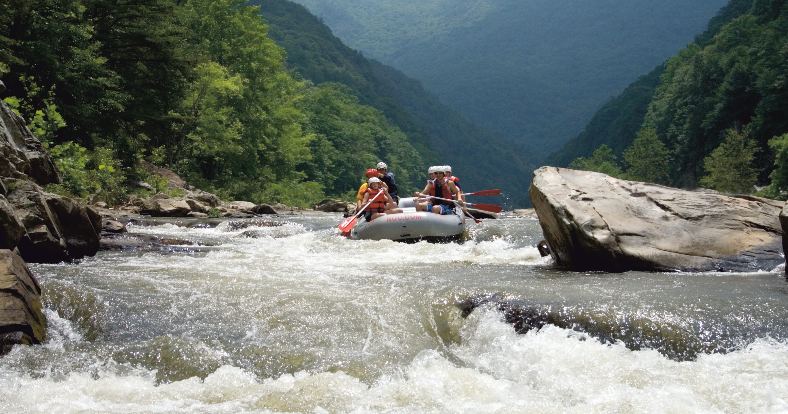 Whitewater rafting near WNC: Best rivers for rapids