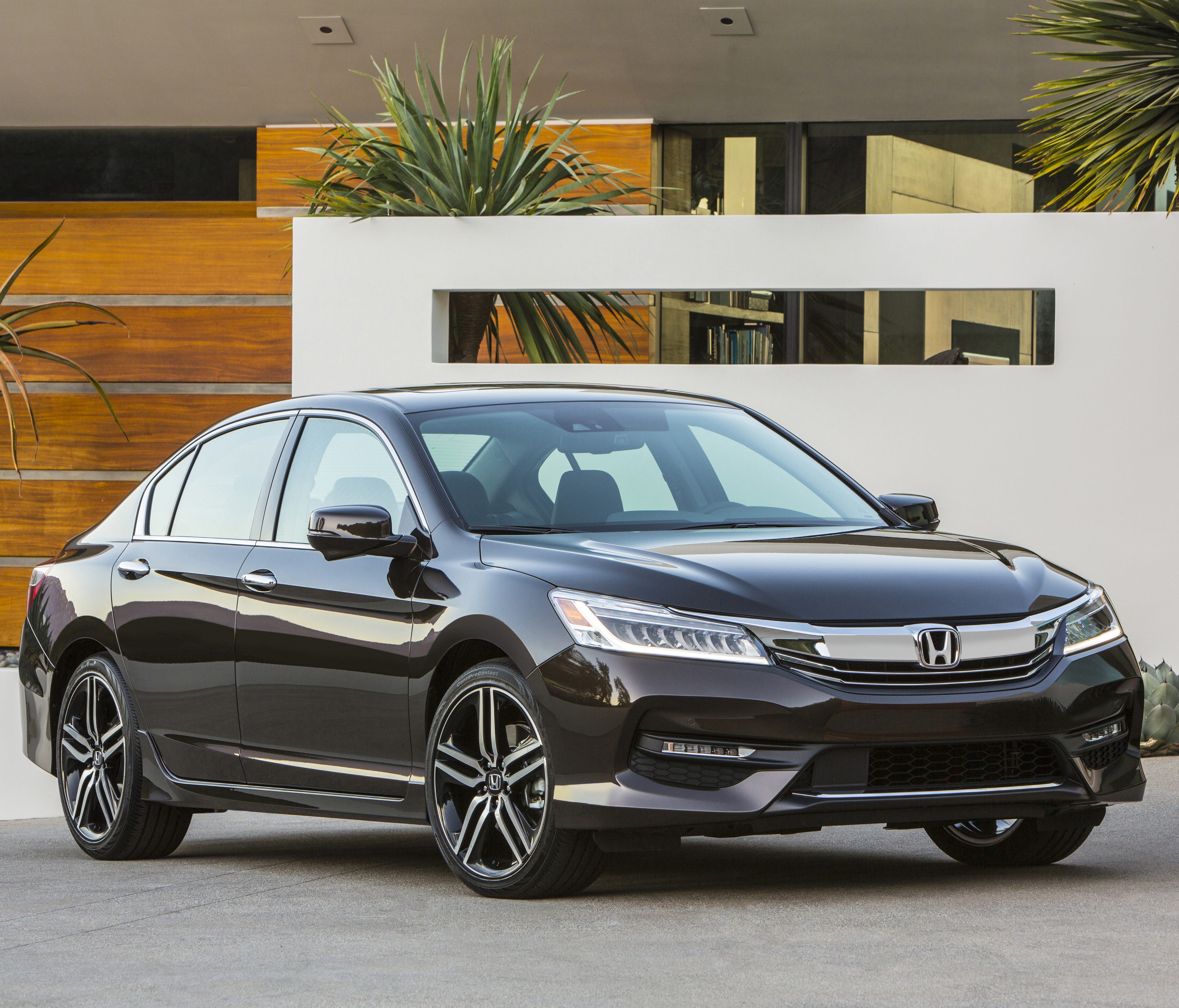 This photo provided by Honda shows the 2017 Honda Accord. Edmunds reports that the midsize sedan currently has discounts in the $5,700 range, depending on package and region. (Courtesy of Honda Motor Co., Inc. via AP)