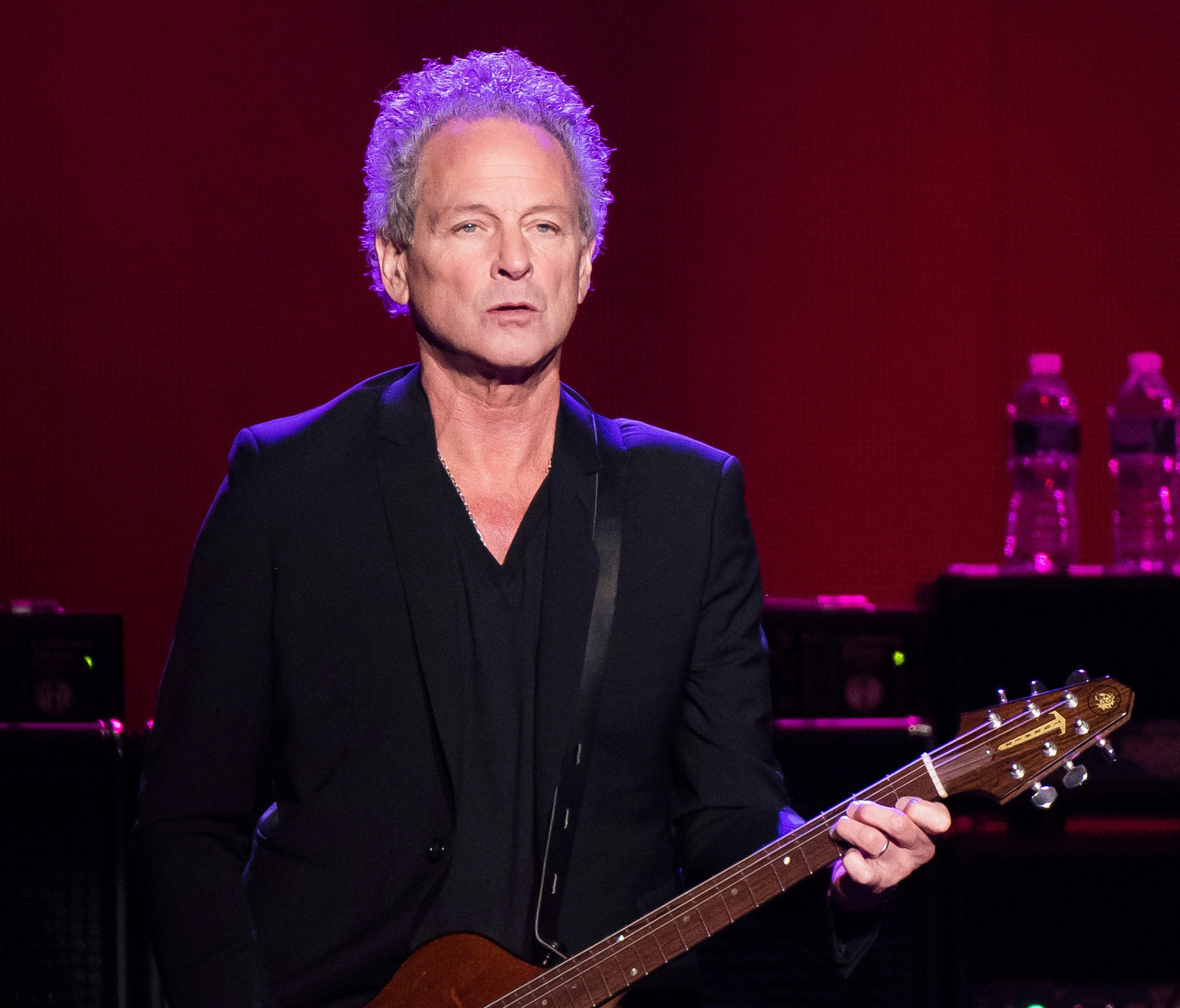 Fleetwood Mac has said in a statement Monday that Lindsey Buckingham is out of the band for its upcoming tour.