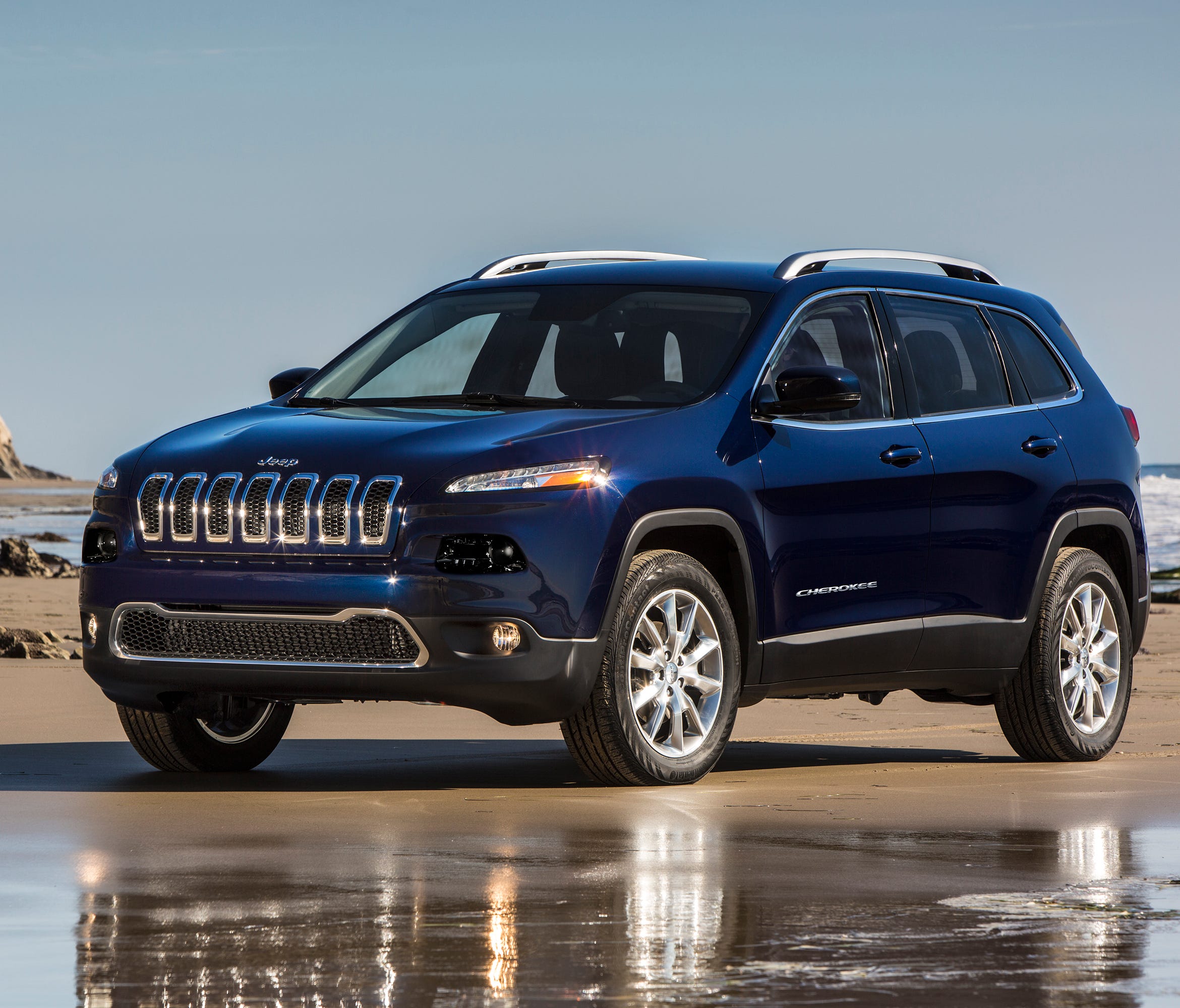 The 2017 Jeep Cherokee Limited.