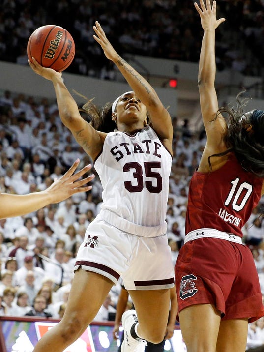 No. 2 Mississippi State takes down No. 6 South Carolina to stay unbeaten
