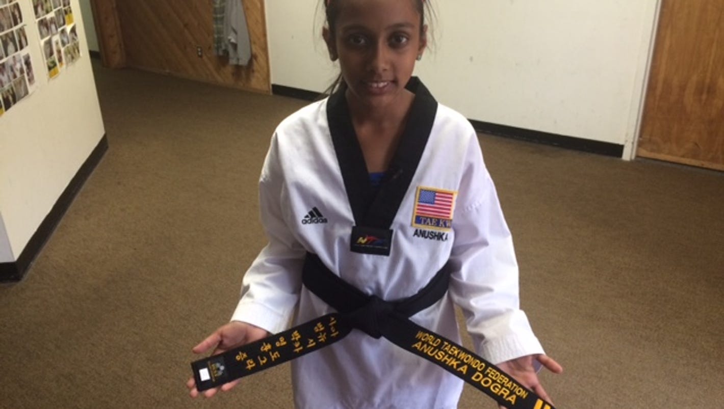 Ada girl wows world with 2nddegree black belt in tae kwon do