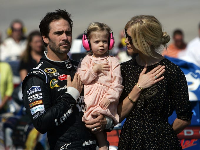 NASCAR drivers and their kids