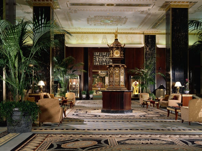 Splashiest Hotel Lobbies