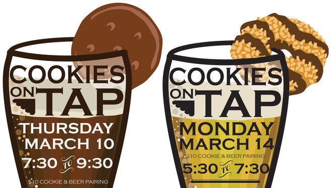 Cookies on Tap combines beer with Girl Scout Cookies March 10 and March 14.