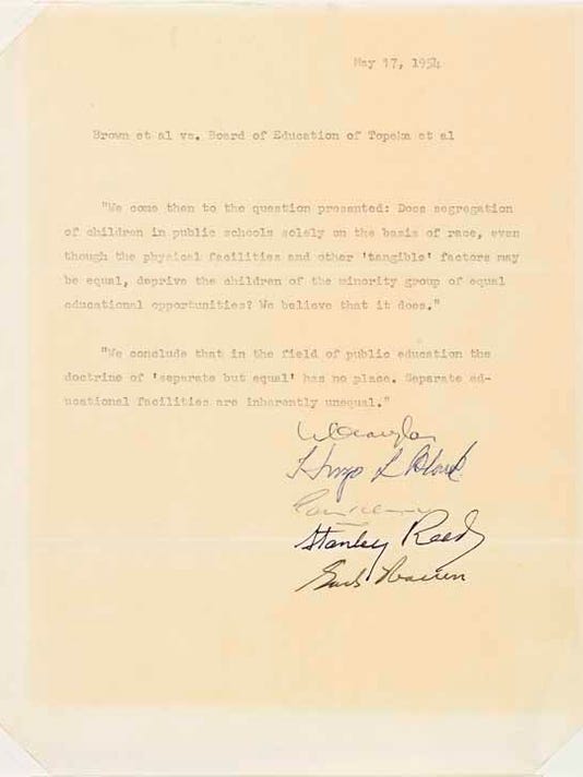 Kinsey Collection Brown vs Board of Education