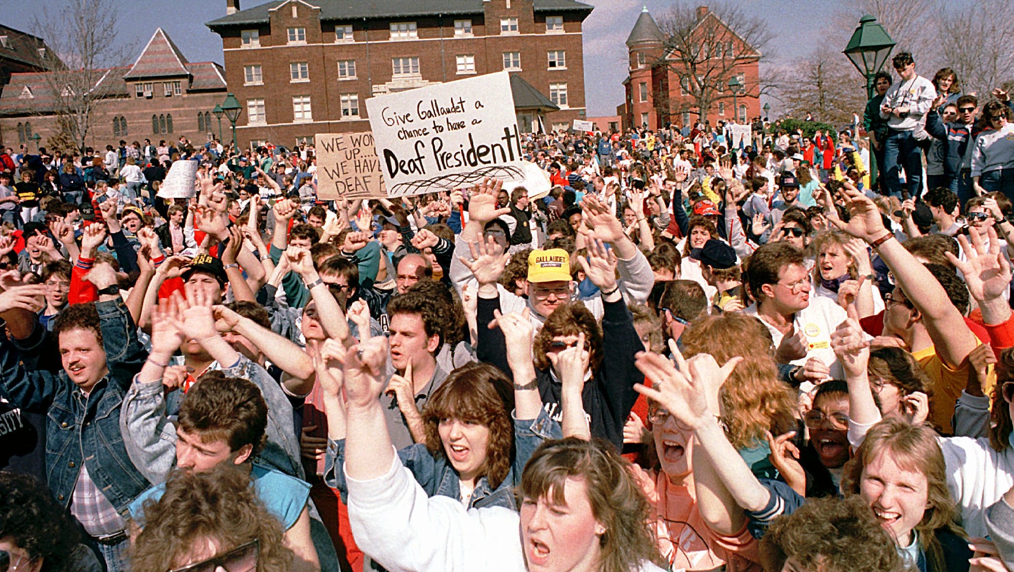 Deaf President Now! student protests