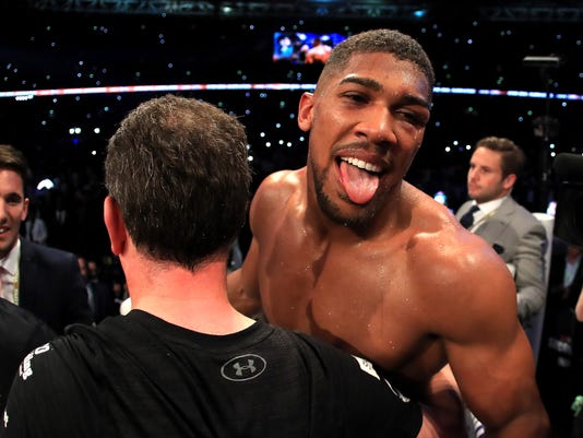 Image result for Anthony Joshua