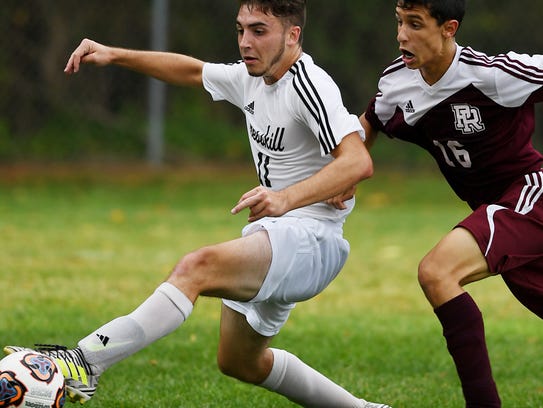 Park Ridge at Cresskill in boys soccer on Wednesday,