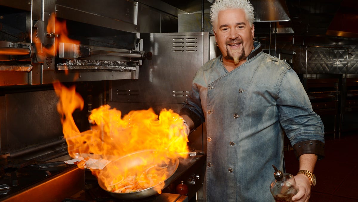 Guy Fieri's restaurants and signature dishes