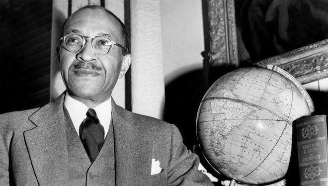 Dr. Charles S. Johnson of Fisk University in February 1951