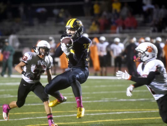 H S Football Greencastle Antrim Comes Up Short On Final Drive Vs