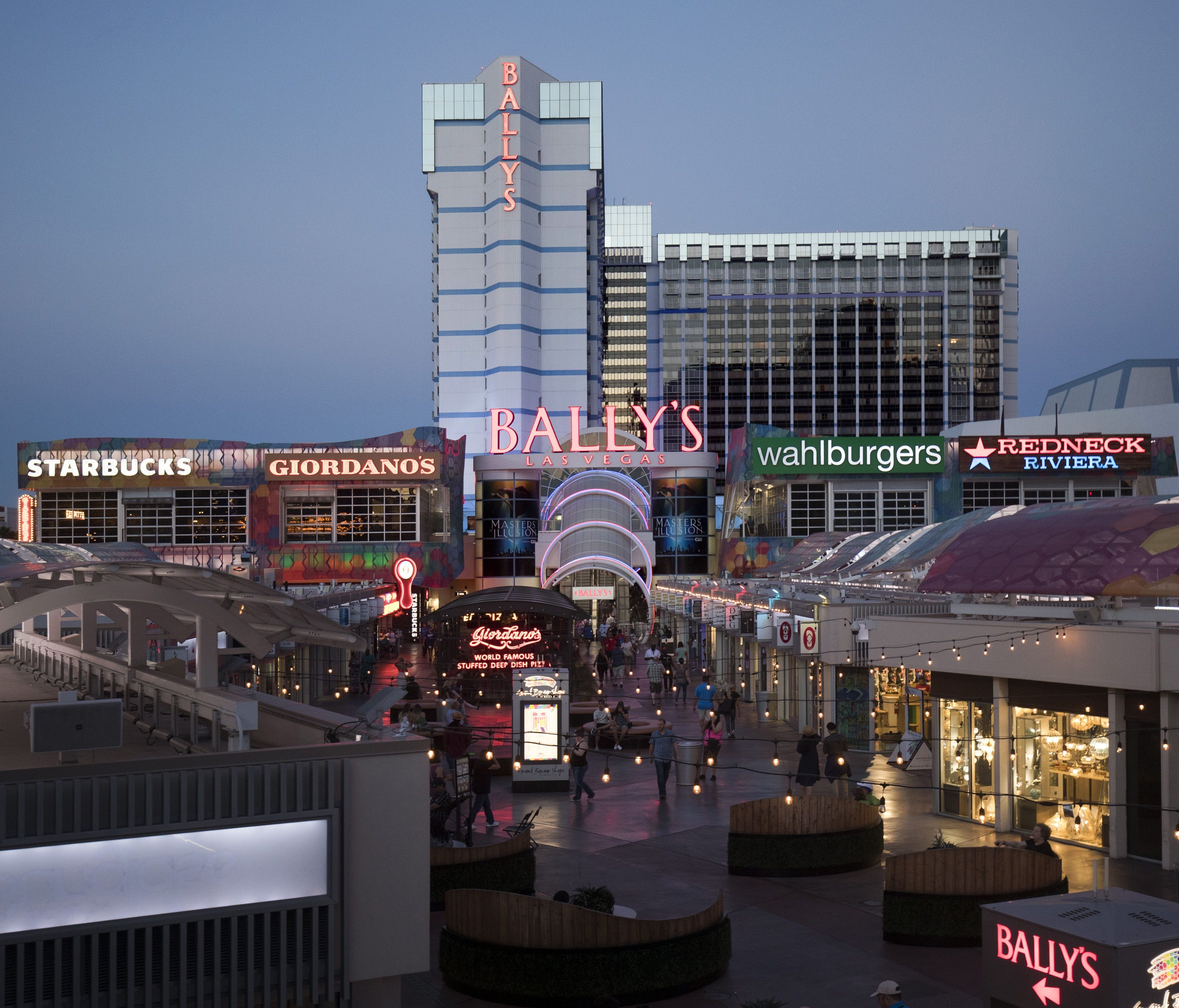 Bally's Las Vegas Hotel and Casino has one of the most prime locations possible on the Strip at the corner of Las Vegas Blvd. and Flamingo Rd.