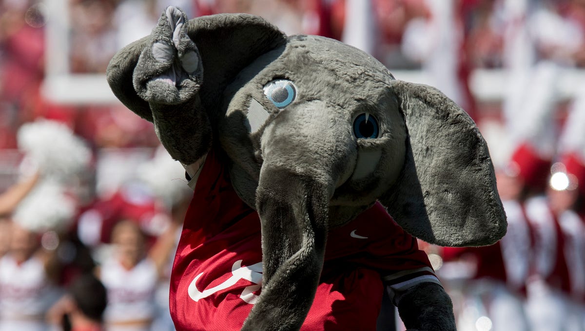 university of alabama stuffed elephant