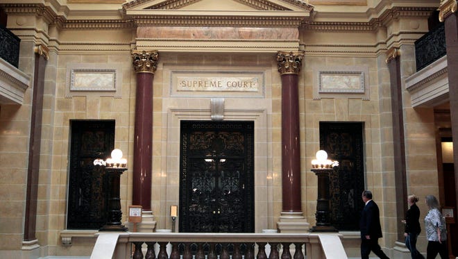 The Wisconsin Supreme Court chambers.