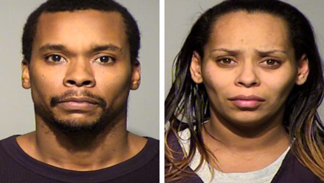 Darrell Rayshawn Woodson (left) and Margarita Balderas (right) have been charged in connection with the death of their 3-year-old daughter.