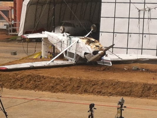 NASA Langley crashes plane to test locator systems