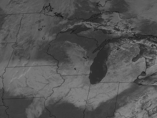 Snow from space: West Michigan snowfall totals
