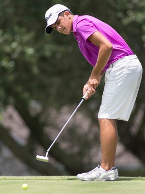 West Florida High senior Ty Aulger, shown here in the 2016 Divot Derby where he won the event, created a bigger memory this weekend playing at Pebble Beach in the PGA Tour Champions First Tee Pure Insurance Championship.