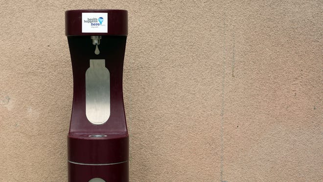 Assemblyman Eduardo Garcia, D-Coachella, is sponsoring legislation that would help pay for more water fountain and water bottle filling stations, like this one at Toro Canyon Middle School in Thermal, in other needed areas of the state.
