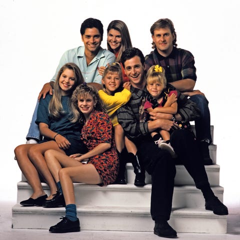 Here's the 'Full House' family from 1991, with...