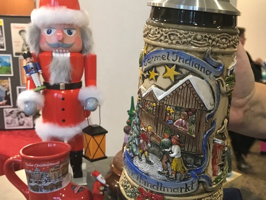 You may buy the Carmel stein at the city's Christkindlmarkt.