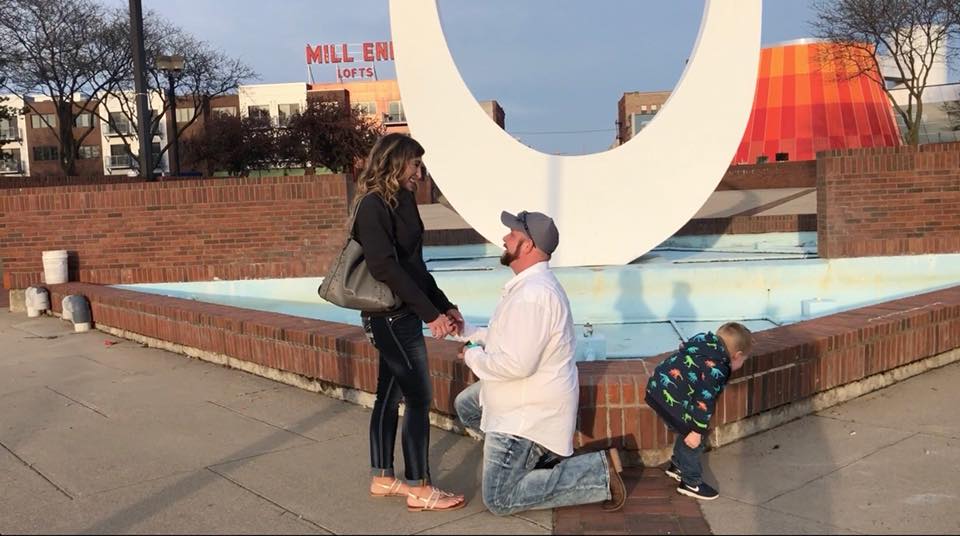 Video Of Son Peeing During Michigan Proposal Goes Viral 