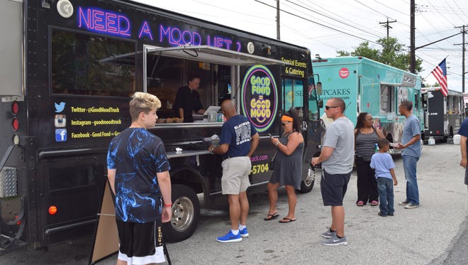Food trucks offered a variety of unique creations during the Food Truck Fest on the Ave in Vineland on Sunday, Aug. 6.