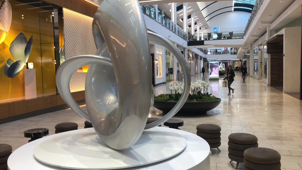 Puzzled By Giant Nail Melting Drums At Garden State Plaza Here S